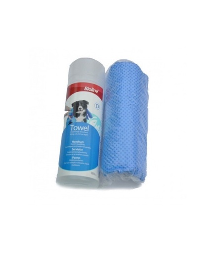 [6970117120004] Bioline Bath Towel for Dogs 66x43cm