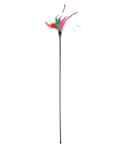 [74529804-OS] Flamingo Karl Teaser Feather Dangler Cat Toy OS