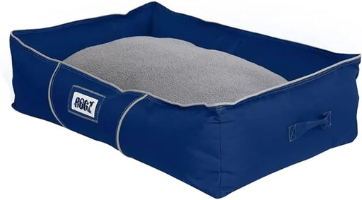 [XPD-NAVY-Small] Rogz Lekka Cushioned Dog Bed NAVY-Small
