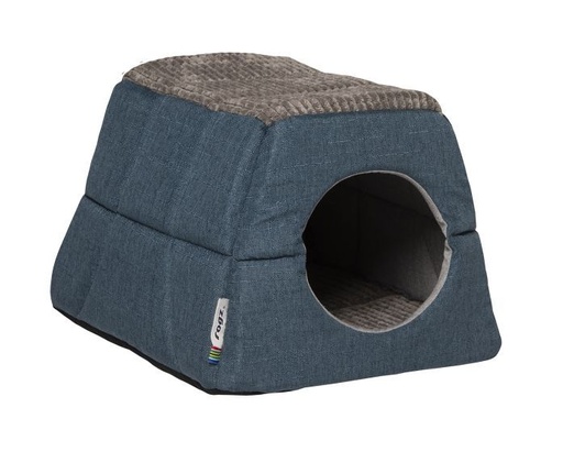 [CPOI-PETROL-Medium] Rogz Oslo Igloo Pod Cat Bed PETROL-Medium