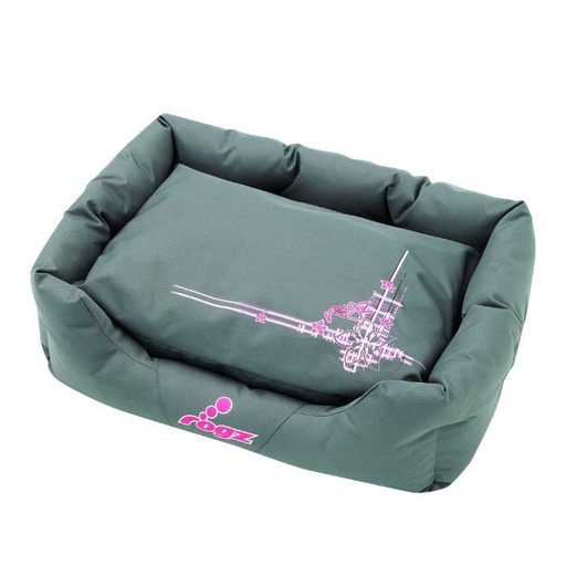 [3002037-FLORAL TARTAN-S] Rogz Spice Pod Floral Tartan Dog Bed S