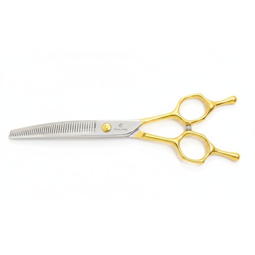 [PC-19701] Silver Shark Professional 7” Curved Thinner Scissor