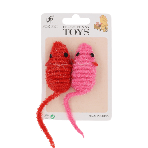 [PC-CATY-036] For Pet Glitter Mouse Cat Toy (Mixed Colors)