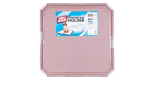 [1015] Simple Solution Dog And Puppy Pad Holder, Beige