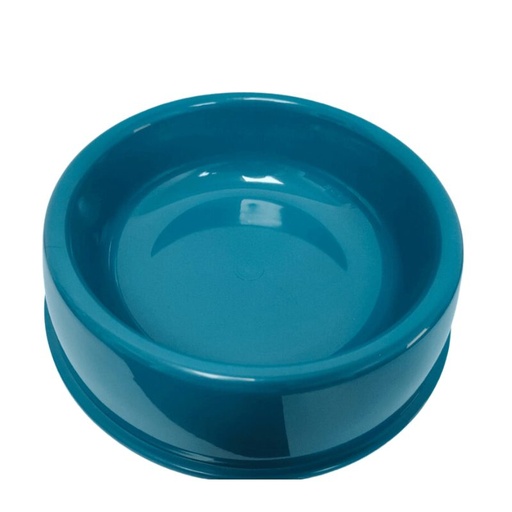 [PC-NX0026] Pets Club Plastic Round Shape Single Bowl-16*16*6 Cm