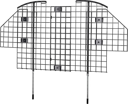 [1252] MidWest Wire Mesh Pet Car Barrier Black 1pc