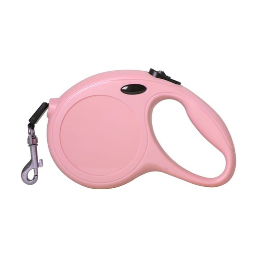 [PC-4078-Pink] Cozy Paws Retractable Dog Leash-5m - Pink