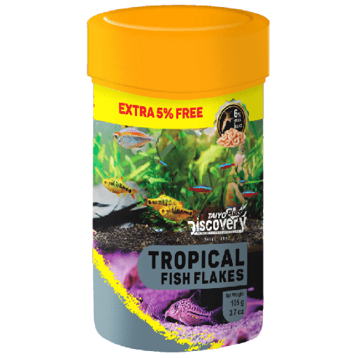 [PC-SPZ-23626] Taiyo Pluss Discovery Tropical Flakes -105Gm(500ml)