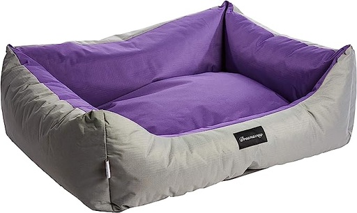 [1509] Fabotex Boston Futura Petit Sofa Violet / Light Grey 100x80x25cm