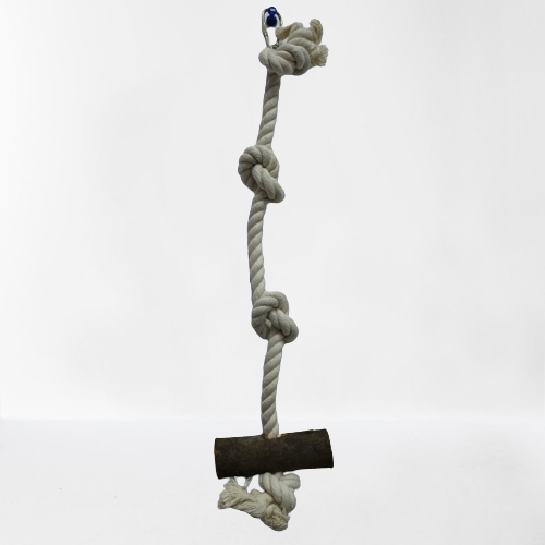[PC-AM074] Pets  Club Natural Wooden Bird Toy H-39 Cm, W-10 Cm