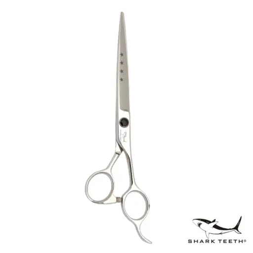 [PC-PC-ST70(ST34170)] Shark Teeth 7.0" Straight 4 Star Series Scissor