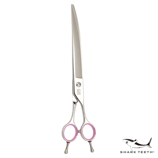 [PC-PC-SC80(ST34180)] Shark Teeth 8.0" Curved 4 Star Series Scissor