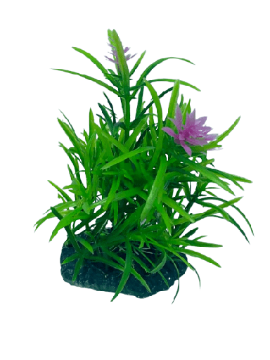 [PC-M410] Aquarium Plastic  Plant - M410-W7*H13 Cm