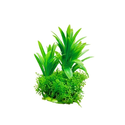 [PC-M502] Aquarium Plastic  Plant - M502 -W6*H13 Cm(Sold By 3 Pcs/Pack)