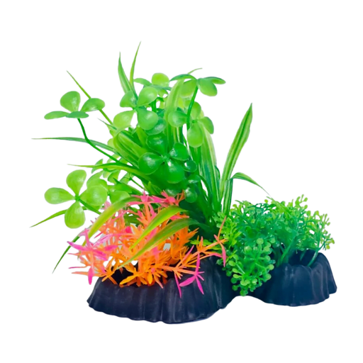[PC-M513] Aquarium Plastic Plant - M513-W13*H13 Cm ( Sold By 2 Pcs/Pack)