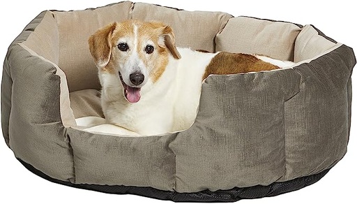 [1656] Midwest Grey Tulip Bed Multi Colour Medium