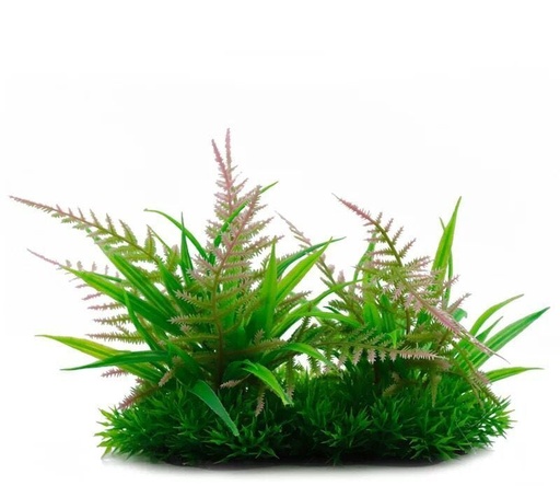 [PC-M670] Aquarium Plastic  Plant - M670-W15*H17 Cm