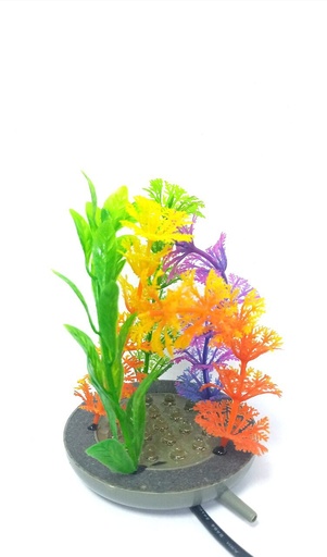 [PC-L01 with plant] Aquarium Air Stone With Plant, Size 80Mm*13Mm