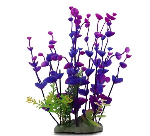 [PC-M660] Aquarium Plastic  Plant - M660 -W9*H26 Cm