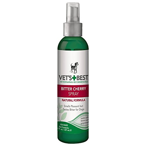 [1706] Vet's Best Bitter Cherry Spray No Chew Dog Deterrent 7.5oz