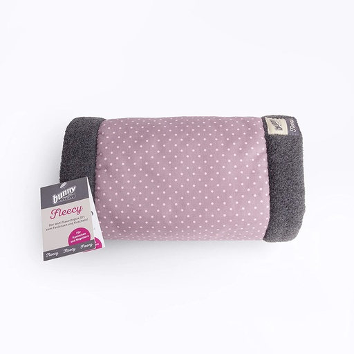 [17070] Bunny Nature Fleecy Small Animal Tunnel Pink