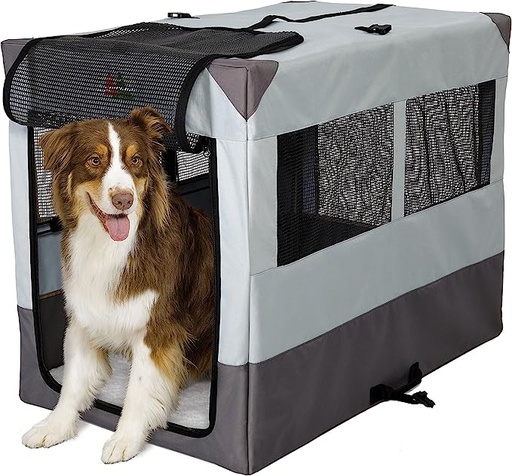 [1742SP] MidWest Portable Tent Crate Large Grey / Black 42inch