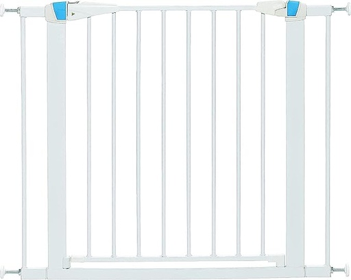 [1884] Midwest Steel Gate Glow In The Dark White 29inch