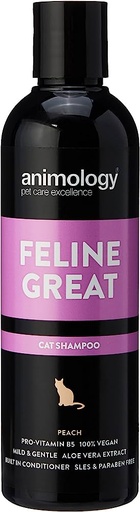 [201306-250ml] Animology Feline Great Cat Shampoo Peach 250ml