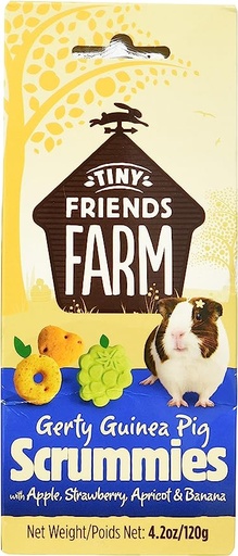 [2205530-120G] Tiny Friends Farm Gerty Guinea Pig Scrummies 120gm