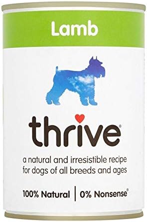 [300722-400G] Thrive Dog Wet Food For All Breed And Age Complete Dog Lamb Flavor Wet Food 400gm