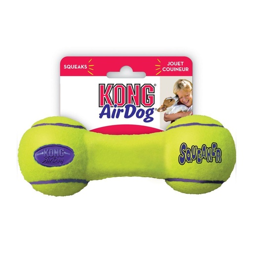 [302013-S] Kong Dog Toy AirDog Squeaker Dumb-bell Small
