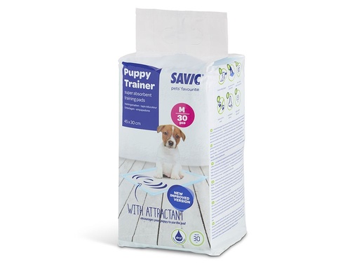 [302108-MEDIUM] Savic Puppy Trainer 30 Pads Medium 45x30cm