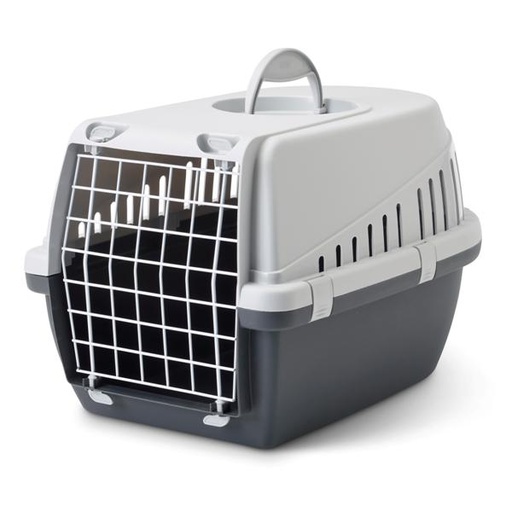 [302112-ANTRACITE GREY-2] Savic Trotter Pet Carrier Atlantic Grey 56x37.5x33cm