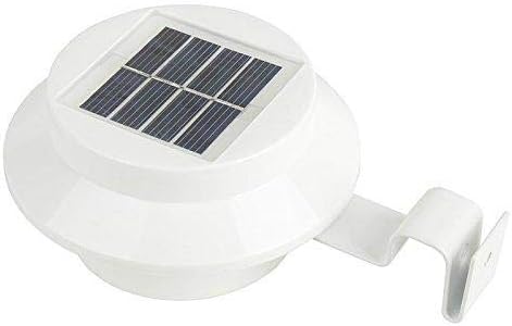 [3LEDSOL] Outdoor Solar Powered LED Light Fence Roof Garden Yard Wall Lamp