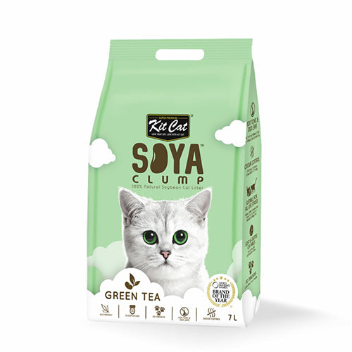 [4171] Kit Cat Soya Clump Soybean Litter Green Tea 7L