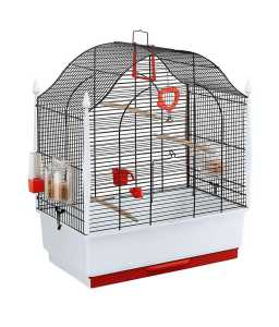 [52018817] Ferplast Villa Bird Cage 50x31x63.5cm Black