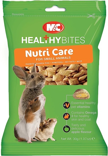 [6003098-30G] Mark & Chappel Healthy Bites NutriCare for Small Animals 30gm