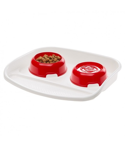 [71910021] Ferplast Lindo Restyling Tray & Bowls