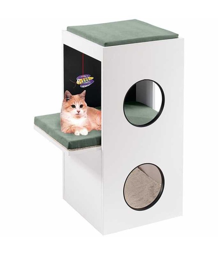 [74057021] Ferplast Blanco Cat Furniture 40x55x80cm