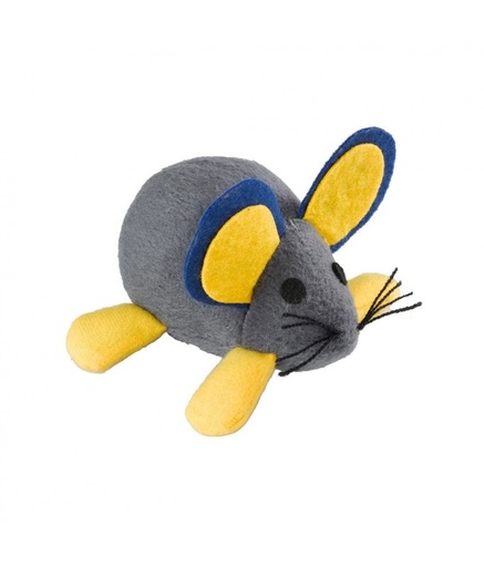 [85007899] Ferplast Cat Toy Mouse Textile Grey 10 x 5.5cm