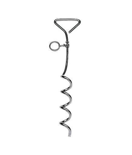 [86514003] Ferplast PA 6514 Spiral Stake for Dogs 40.5cm