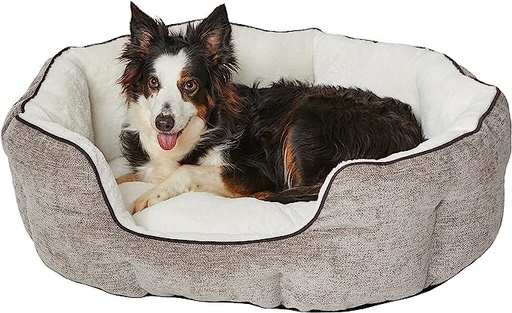 [9102-TTM] Midwest QuietTime Deluxe Taupe Tulip Bed Medium 28.7x13.2x33.4inch