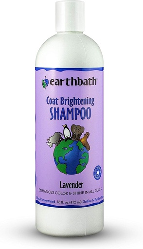 [918] Earthbath Coat Brightening Shampoo Lavender Scent 16oz