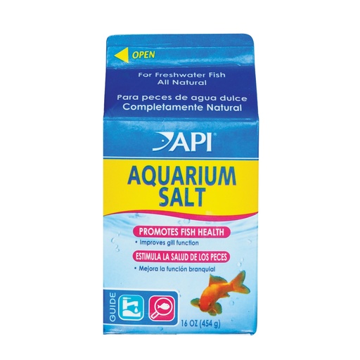 [AI106] API Freshwater Aquarium Salt 17oz / 437ml for Fish Electrolyte Balance