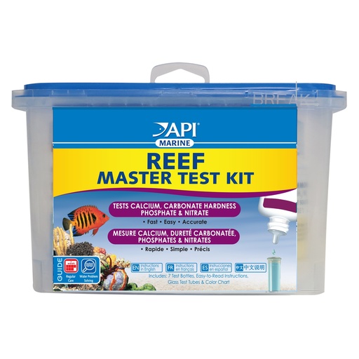 [AI402M] API Marine Reef Master Test Kit Fast & Accurate Measure of 4 Aquarium Parameters