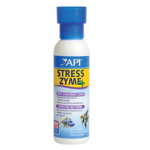 [AI56C] API Stress Zyme 4oz / 118ml Bacterial Aquarium Cleaner