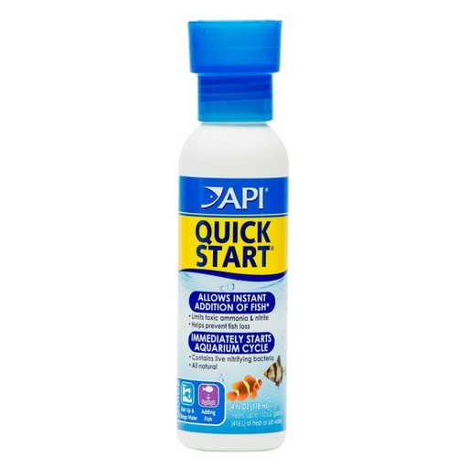 [AI89C] API Quick Start 4oz / 118ml Nitrifying Bacteria to Immediately Start Freshwater & Saltwater Aquarium