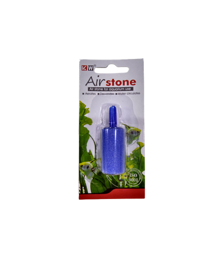 [AIRSTN25L] KW Zone Aquadine Airstone Long Blister Card Length 2.5cm
