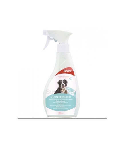 [6970117120257] Bioline Dog & Cat Stain Remover Spray for Upholstery & Carpets 300ml