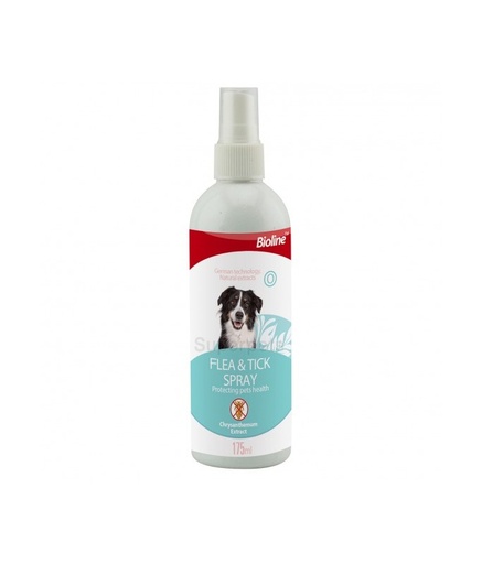 [6970117120455] Bioline Flea & Tick Spray 175ml